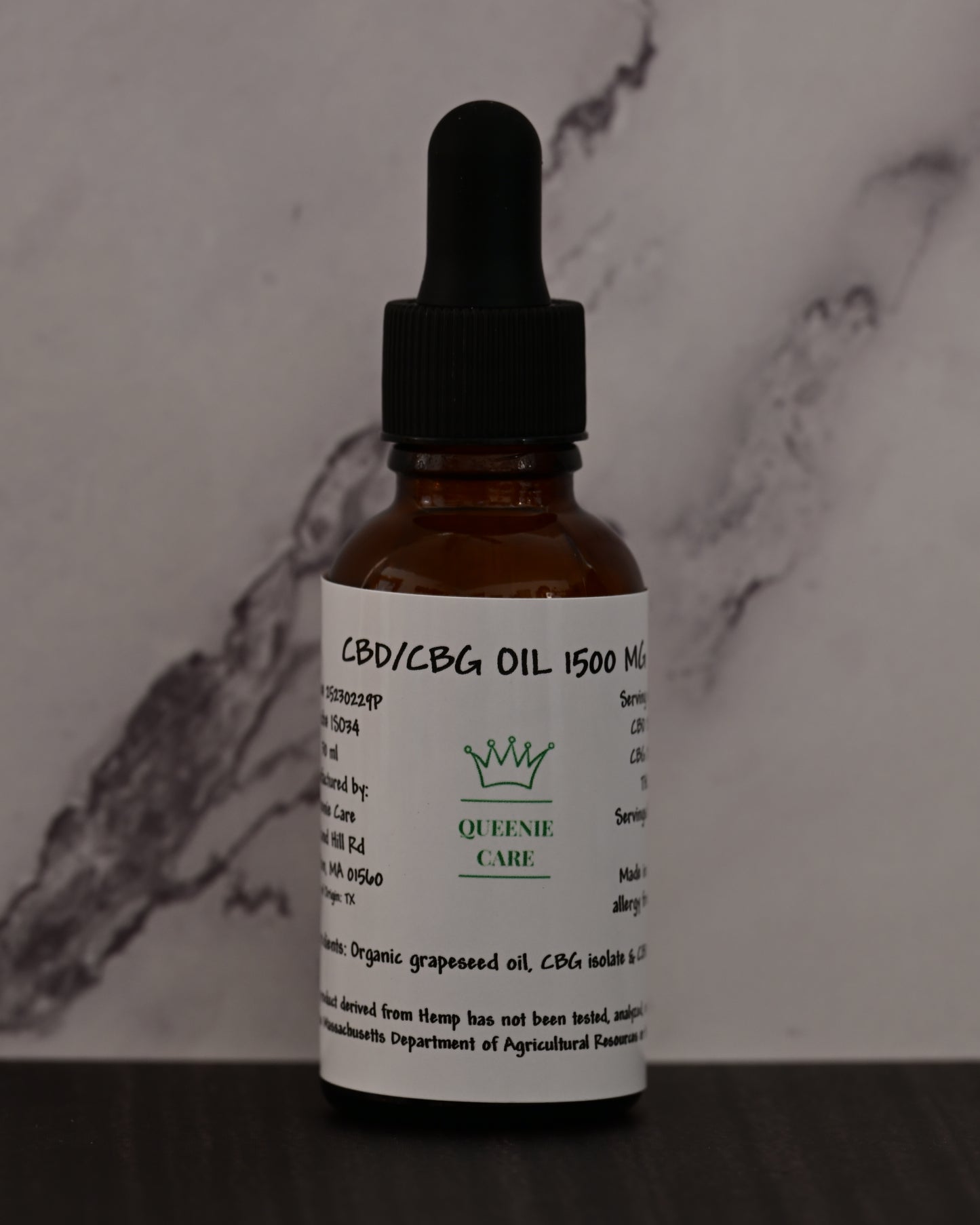 1500 mg CBD/CBG Oil