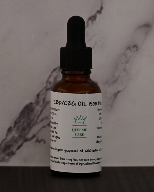 1500 mg CBD/CBG Oil